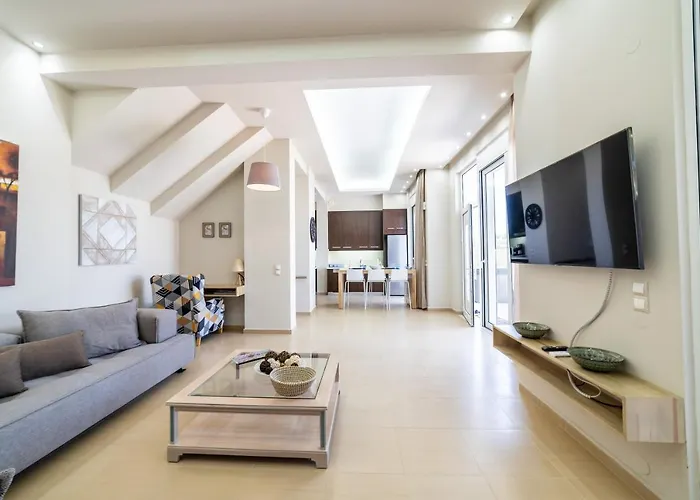 Thomas House - Private Pool - Sleeps 6 别墅 赫索尼索斯